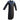 Mens Trench Coat Black Leather Full Length Matrix Goth Gothic (T1)