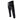 Men Black Leather Biker Style Jeans Pants Trousers with White Piping -J10 -
