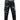 Mens Black Leather Bikers Jeans Pants Trouser - J8 -
