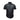 Mens Black Leather Police Uniform Style Shirt Quilted Shoulder - PSHS2