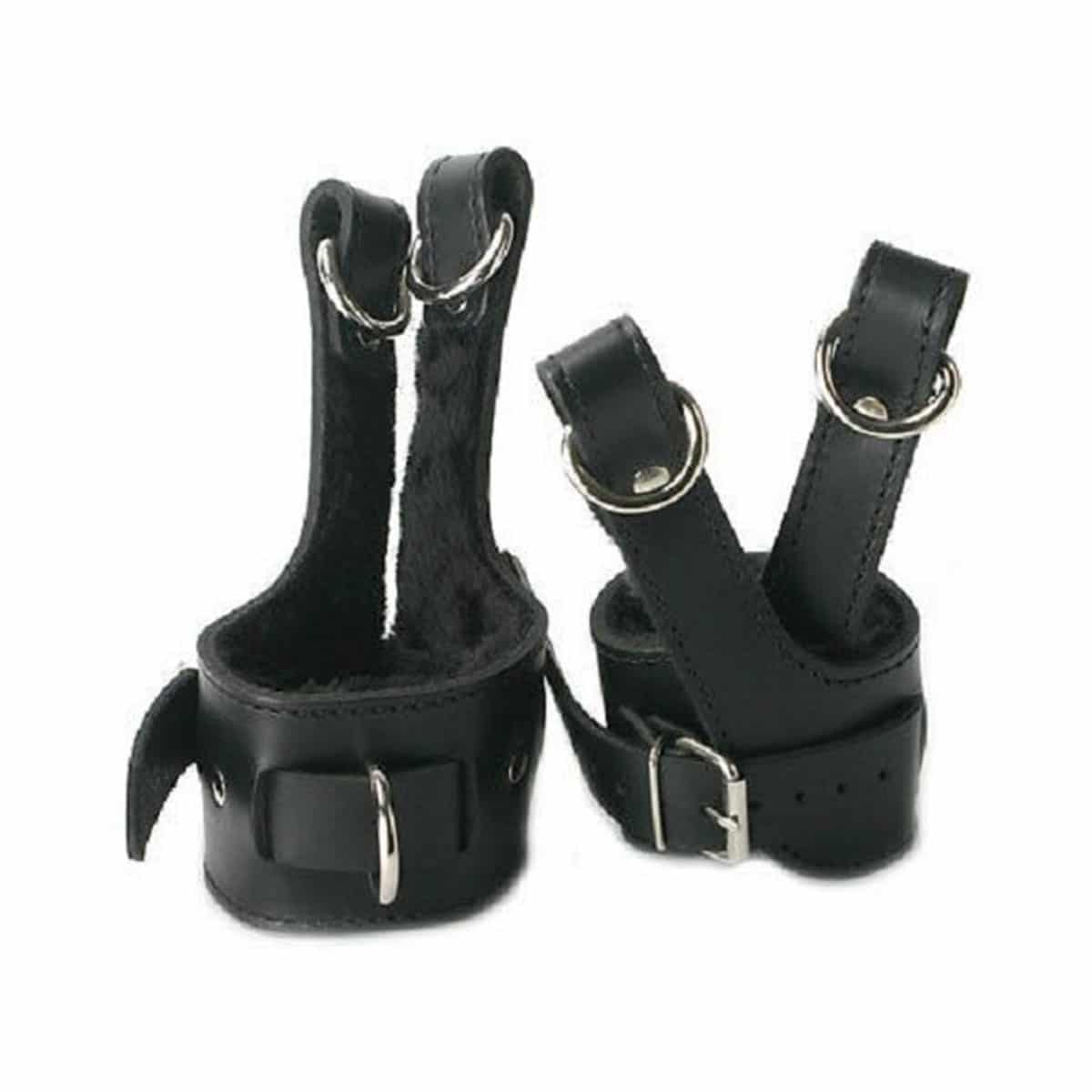 Leather Ankle Or Wrist Suspension Cuffs- CUFF2