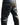 mens black leather pants