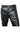 mens black leather pants