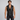 Veste sans manches style motard en cuir noir Brando pour femme - BRANDO-HS 