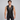 GILET STYLE MOTARD POUR HOMMES GILET DE MOTO EN CUIR NOIR - B29 