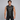 Gilet matelassé de style motard pour hommes, gilet en cuir de vache véritable (B32)