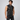 GILET STYLE MOTARD POUR HOMMES GILET MOTO EN CUIR NOIR - B18 