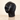 Black Leather Sensory Deprivation Hood with Mouth Plug