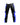 Black with Blue Stripes Leather Heavy Duty Bondage Pants Jeans - R2-BLU-BLK - 