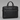 Black Snake print Genuine Cow Leather Laptop Bag