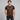 GILET STYLE MOTARD POUR HOMMES GILET DE MOTO EN CUIR MARRON - B10-BRW 
