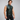 GILET DE MOTO EN CUIR NOIR STYLE MOTARD POUR HOMMES - B9-BLK
