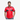 Chemise d'uniforme de police pour hommes, style vache ou mouton, cuir rouge – (PSHS-RED-BLK)