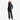 Veste sans manches style motard en cuir noir Brando pour femme - BRANDO-HS 