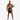 Men's Brown Heavy duty Leather Gladiator Kilt Set