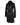 Ladies Black Cow Leather Steampunk Goth Style Trench Coat - T16 - BLK - 