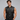 Veste de motard en cuir noir imprimé crocodile pour homme - B4-CROC-BLK 
