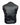 MENS BIKER STYLE VEST WAISTCOAT BLACK LEATHER MOTORCYCLE - B17 - Leather Addicts - 