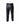 Men Black Leather Biker Style Jeans Pants Trousers with White Piping -J10 - 