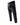 Men Black Leather Biker Style Jeans Pants Trousers with White Piping -J10 - 