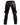 Men Black Leather with Red Piping Pants Heavy Duty Bondage Jeans - R2-RP - 