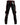 Men Black Leather with Red Piping Pants Heavy Duty Bondage Jeans - R2-RP - 