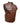 Men Brown Crocodile Print Leather Waistcoat Motorcycle Bikers Vest - B4-CROC-BRW - 