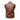 Men Brown Crocodile Print Leather Waistcoat Motorcycle Bikers Vest - B4-CROC-BRW -