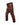 Men Crocodile Print 501 Style Brown Leather Jeans Pants Trouser Bikers Club-501 - 