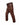 Men Crocodile Print 501 Style Brown Leather Jeans Pants Trouser Bikers Club-501 - Leather Addicts - 
