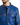 Mens Biker Style Sheep Leather Jacket Electric Blue Racer Jacket - ELM2 - 