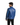 Mens Biker Style Sheep Leather Jacket Electric Blue Racer Jacket - ELM2 - 