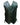 Mens Biker Style Vest Black Cow Leather Motorcycle Waistcoat - B2-Blk - 