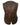 Mens Biker Style Vest Brown Leather Motorcycle Waistcoat - B10-Brw - 