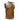 Mens Biker Style Vest Genuine Cow Leather Brown Motorcycle Waistcoat - B9-Brw - 