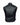 Mens Biker Style Vest Waistcoat Black Leather Motorcycle - B18 - 