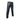 Mens Bikers Chaps Jeans Black Leather Motorcycle Trouser Pants - 