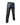 Mens Bikers Chaps Jeans Black Leather Motorcycle Trouser Pants - 