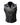 Mens Bikers Vest Black Crocodile Print Leather Black Sleeveless Waistcoat - BRANDO-HS-CROC - 