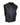 Mens Bikers Waistcoat SWAT Style Black Leather Vest  -  SWAT1 - 