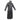 Mens Black Leather Long Matrix Trench Coat Gothic - T17 -