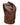 Mens Brown Crocodile Leather Sleeveless Brando Style Bikers Vest - BRANDO-HS-CROC - 