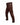 Mens Brown Crocodile Print Leather Quilted 502 Style Motorcycle Bikers Pants Jeans Trouser-502 - 