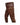 Mens Brown Crocodile Print Leather Quilted 502 Style Motorcycle Bikers Pants Jeans Trouser-502 - 