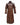 Mens Brown Leather Crocodile Print Goth Matrix Steampunk Gothic Trench Coat T5-CROC - 