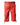 Mens Combat Cargo Shorts Genuine Red Leather - Cargo1 - Red - 