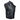 Mens Cow Leather Black Motorcycle Biker Style Vest Waistcoat - B14 -