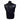 Mens Leather Black Motorcycle Biker Style Vest Waistcoat - B21 - Blk -