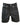 Mens Locking Chastity Shorts Genuine Black Leather Bondage Shorts With Rear Zip - Shorts2 - Leather Shorts