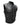 Mens Motorcycle Bikers Vest Black Crocodile Print Leather Waistcoat Jacket - B4-CROC-BLK - 